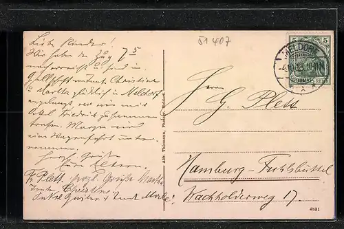 AK Meldorf, Menschenmassen auf dem Meldorfer Wochenmarkt