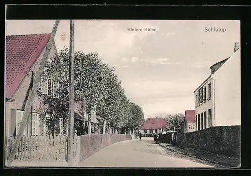 AK Schlutup, Partie bei den Hintern-Höfen