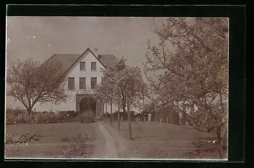 Foto-AK Grundhof, Haus Tide 1913