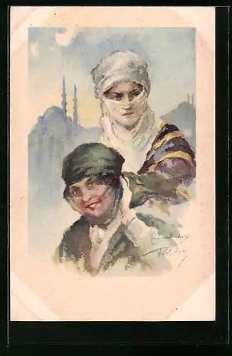 AK Constantinople, Des femmes turques