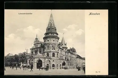 AK München, Gasthaus Löwenbräu-Keller