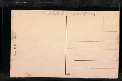 AK Gettorf, Ortsansicht mit Markt