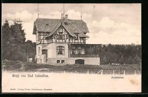 AK Bad Salzuflen, Gasthaus Forsthaus