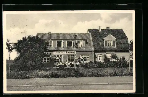 AK Cuxhaven-Döse, Gasthof Haus Kasten in der Strandstrasse 19