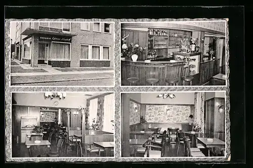 AK Hamburg-Wandsbek, Gaststätte Bräu-Stübel, Walddörferstr. 163, Innenansichten