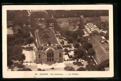 AK Saigon, Vue Aérienne, Le Théâtre