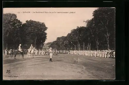 AK Saigon, Le Boulevard Norodon et le Gouvernement général