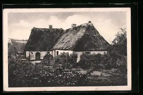 AK Aubeck, Kathe mit Garten