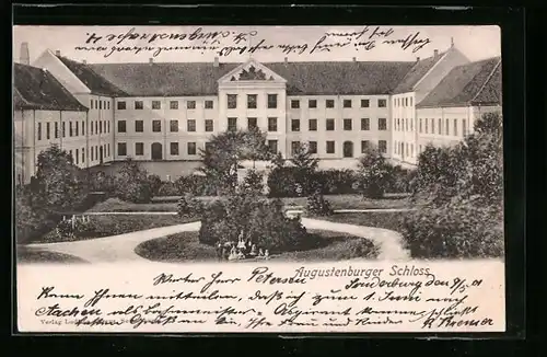 AK Augustenburg, Schloss mit Parkanlage