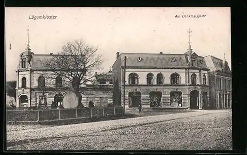 AK Lagümkloster, Am Denkmalsplatz
