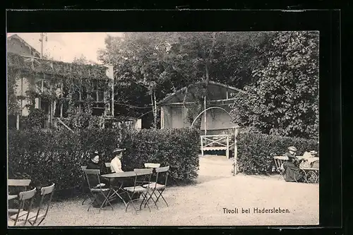 AK Hadersleben, Gasthaus Tivoli