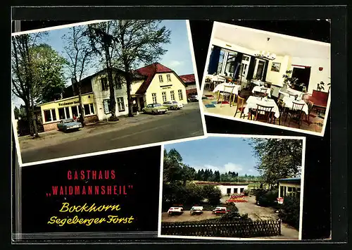 AK Bockhorn b. Segeberg, Gasthaus Waidmannsheil