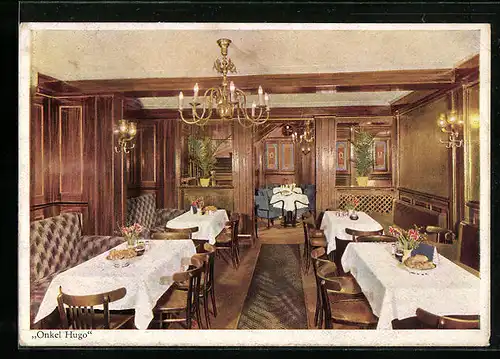 AK Hamburg-St. Pauli, Gaststätte Onkel Hugo, Reeperbahn 61