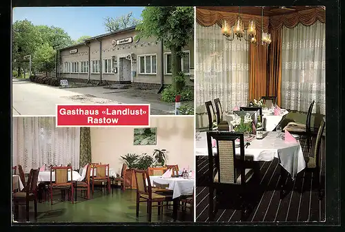 AK Rastow, Gasthaus Landlust