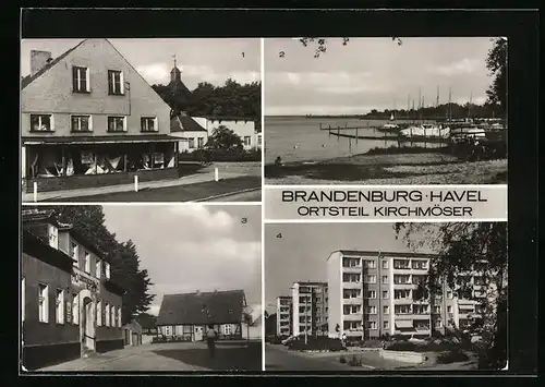 AK Kirchmöser, HO-Gaststätte Lindenkrug in der Bahnhofstrasse