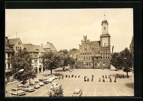 AK Wittstock /Dosse, Ernst-Thälmann-Platz