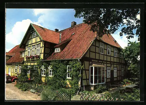 AK Barum /Lüneburger Heide, Gasthof zum alten Bauernhaus