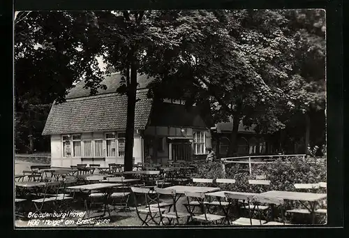 AK Brandenburg /Havel, HO-Gaststätte Malge am Breitlingsee