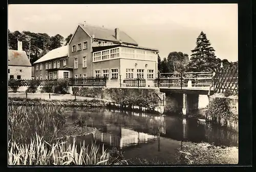 AK Rheinsberg /Mark, An der Untermühle