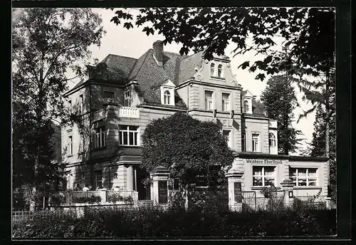 AK Bad Blankenburg /Thür. Wald, Hotel Weinhaus Eberitzsch