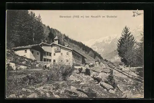 AK Neustift im Stubaital, Hotel Bärenbad