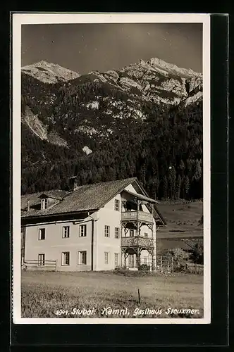 AK Stubai, Gasthaus Steuxner, Kampl
