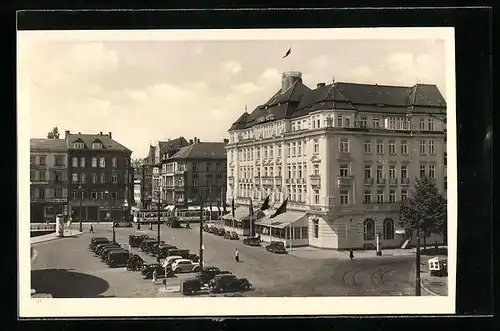 AK Kiel, Hansa-Hotel und Strassenbahn