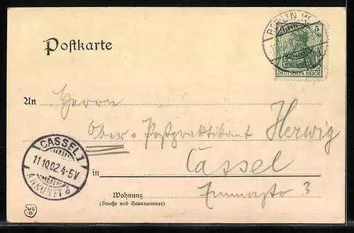 AK Berlin, Passanten auf dem Potsdamer Platz und Strassenbahn