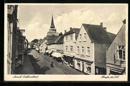 AK Aurich-Ostfriesland, Strasse der SA aus der Vogelschau