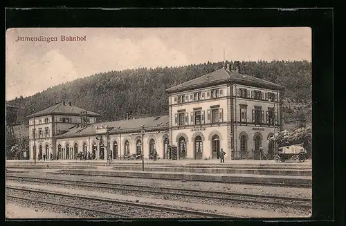 AK Immendingen, Partie am Bahnhof