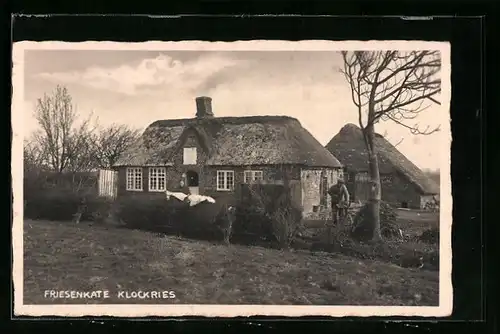 Foto-AK Klockries, Friesenkate um 1940