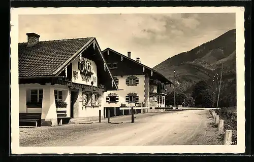 AK Bayrischzell, Landesgrenze Bäckeralm