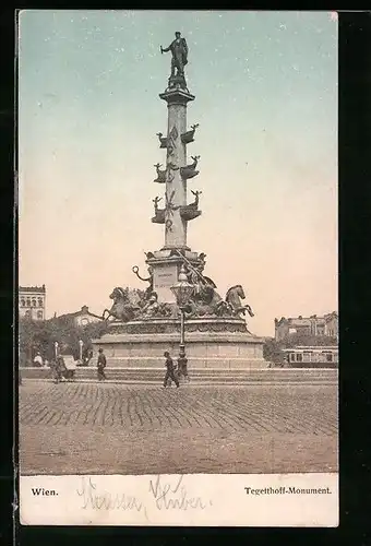 AK Wien, Tegetthoff-Monument
