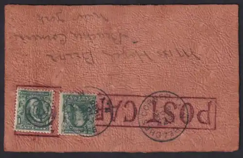 Leder-AK Have some Cherries with me, reife Kirschen