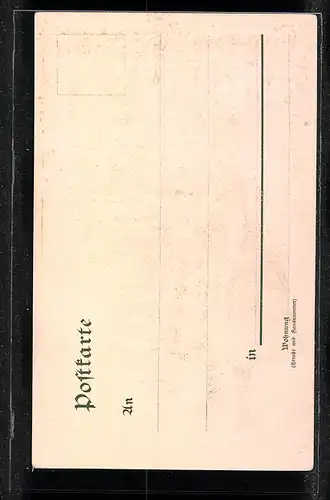 Präge-AK Junge Frau in Hessischer Tracht