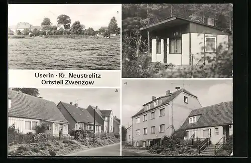 AK Userin, Bungalowsiedlung, Dorfstrasse