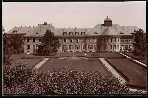Fotografie Brück & Sohn Meissen, Ansicht Grossschweidnitz, Blick auf die Landesanstalt
