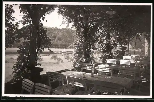 Fotografie Brück & Sohn Meissen, Ansicht Meissen i. Sa., Kapitelberg, Blick von der Strasse nach Silberbruch