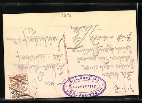 AK Tannheim, Alpen-Gasthof Bilsalpsee