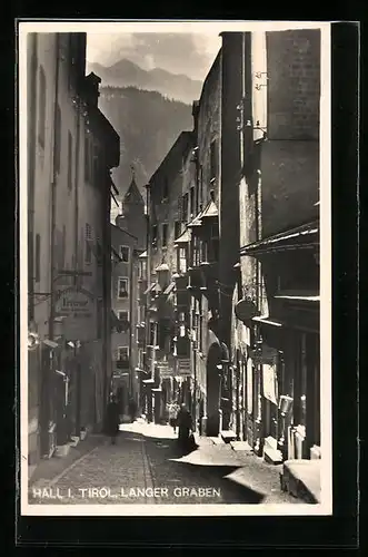 AK Hall, Strassenpartie Langer Graben