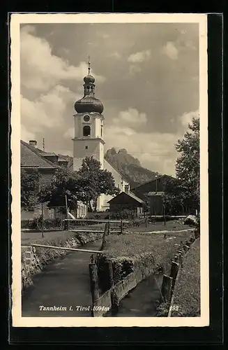 AK Tannheim, Kirche im Ortsbild