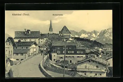 AK Kitzbühel, Strassenpartie der Bichlstrasse