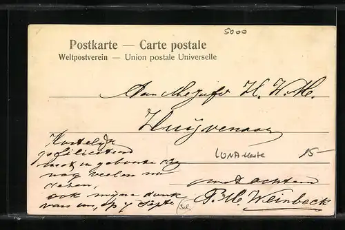 Luna-AK Köln a. Rh., Strassenbahn am neuen Stadttheater