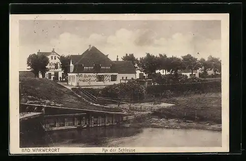 AK Bad Warwerort, An der Schleuse