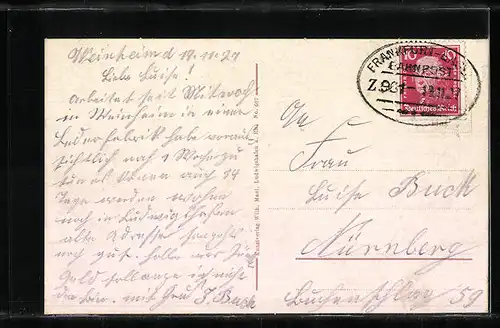 AK Ludwigshafen a. Rh., Geschäfte in der Prinzregentenstrasse