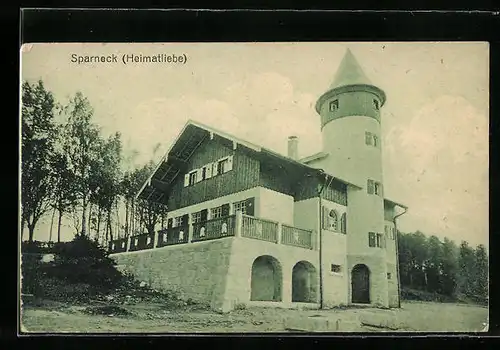 AK Sparneck, Gasthaus Heimatliebe