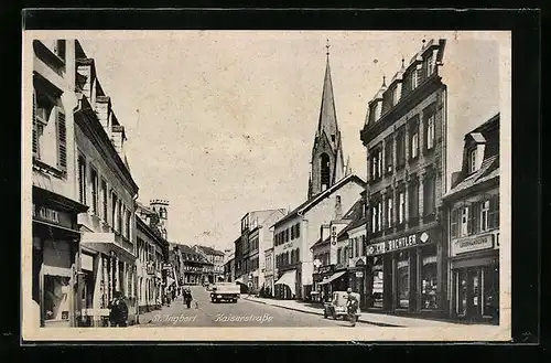 AK St. Ingbert, Partie der Kaiserstrasse
