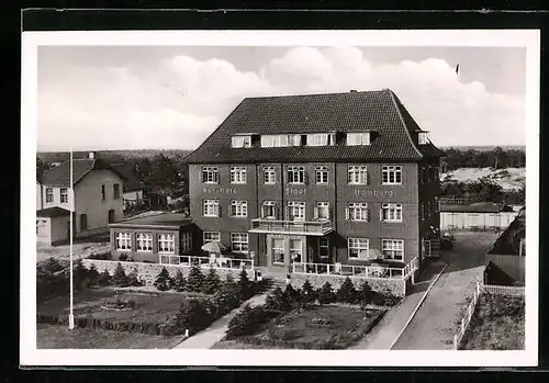 AK St. Peter, Nordseebad, Kur-Hotel Stadt Hamburg