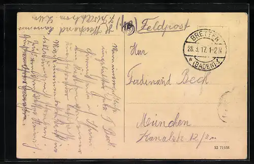 AK Dürrmenz-Mühlacker, Teilansicht