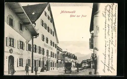 AK Mittenwald, Hotel zur Post